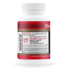 Health Concerns Enhance – Immune System Support & Detox Formula – Traditional Chinese Herbal Supplement – Reishi, Astragalus, Andrographis, Ginseng, Licorice Root – 210 Capsules