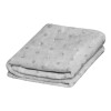 Tesso Cobertor King Size Queen Size Ligero Frazada Silver Plata