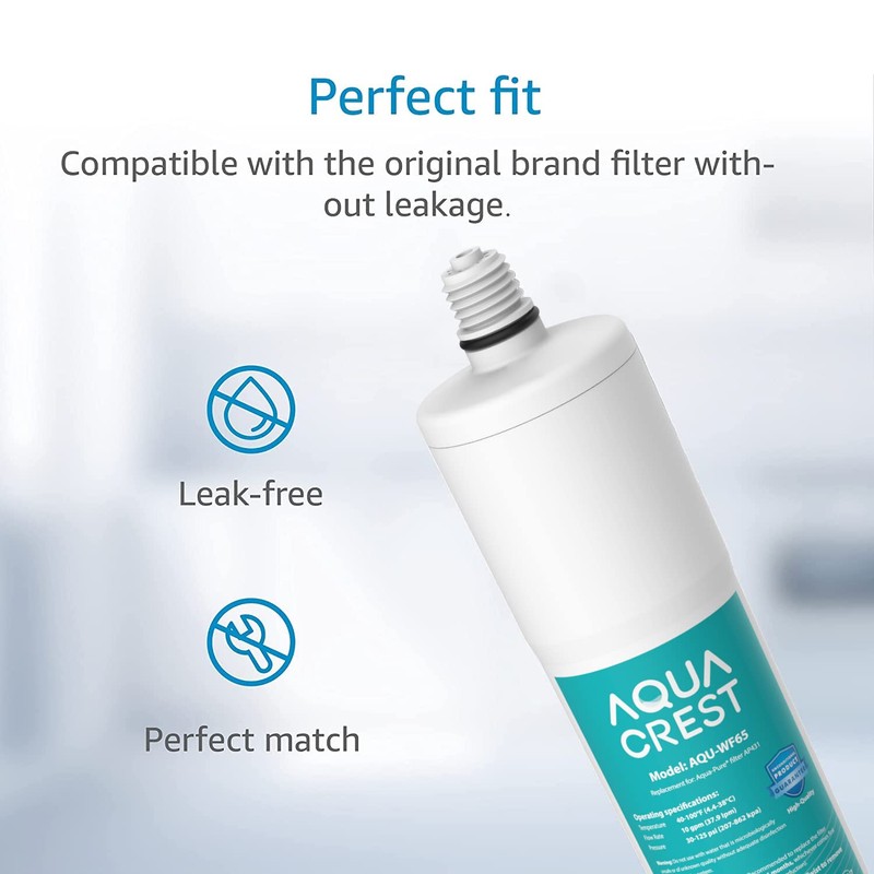 AQUA CREST AP431 Whole House Scale Inhibitor Water Filter, 1