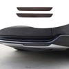 PIUGILH Car Fog Light Smoky Black Cover Trim Suitable for