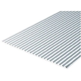 Evergreen 70EG4527 Scale Model Plastic Sheet, Metal Siding, Thickness: 0.04 inch (1 mm), Groove Spacing, 0.06 inch (1.5 mm), Rib Width: 0.02 inch (0.50 mm), 1 Piece Model Material