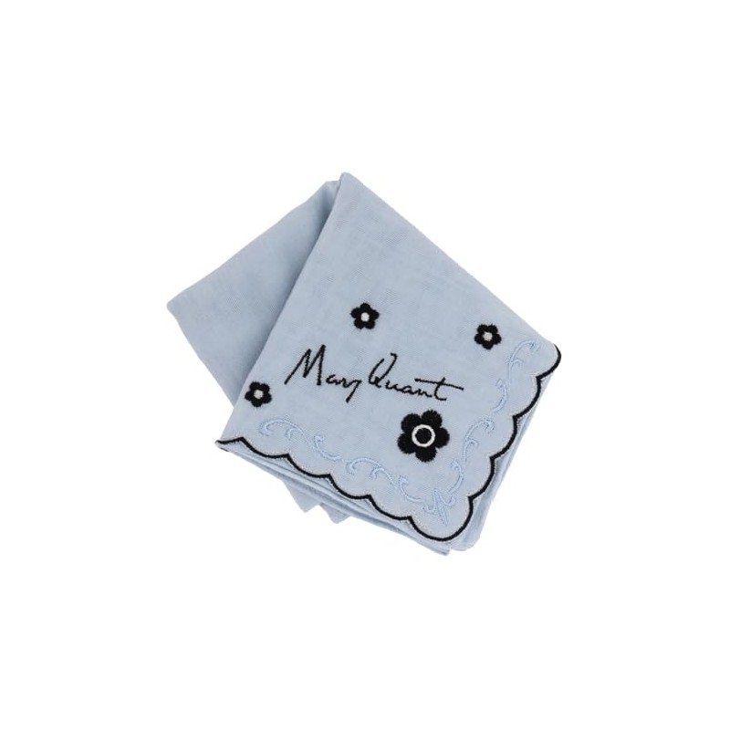 MARY QUANT 000293-0004-01 Gauze Handkerchief 0004 (Blue) Mariquant/Marikwa Women's Women's