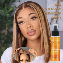 Tape Hair Extensions Remover 118ml - Lace Glue Remover - Easy to Use Tape Remover Hair Extensions for Lace Front Wig, Poly Hairpieces, Toupee, Cosmetic Hair Systems Bonding