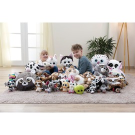 NICI GLUBSCHIS Robot R03-Bot Cuddly Toy 15 cm - Grey - Soft Plush Toy - Cute Plush Toy for Cuddling and Playing, for Children and Adults, Great Gift Idea | 61846