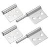 sourcing map 2Pcs 3" x 2-3/8" (LxW) 304 Stainless Steel