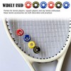 6 Pcs Tennis Racquet Shock Absorber Multifunctional Tire Shape Rubber