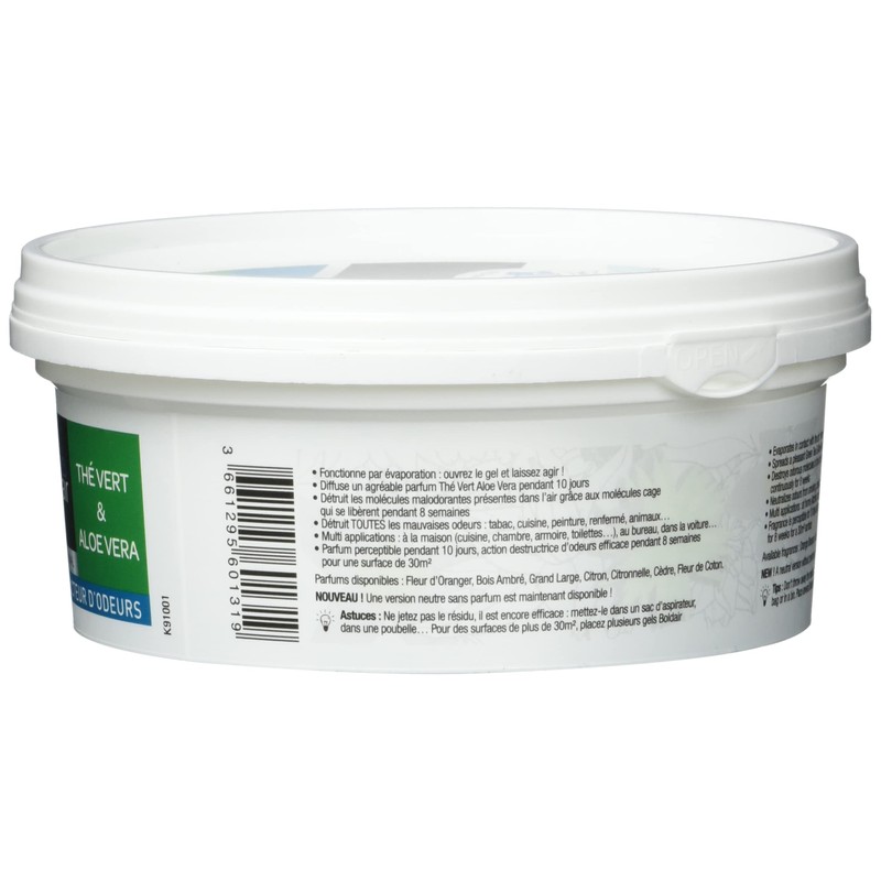 boldair Gel Shredder Tea Green - 1 Piece