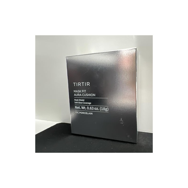 TIRTIR Mask Fit Aura Silver Cushion Foundation | Semi-glow Finish,