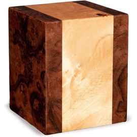 Chateau Urns - Chateau Collection - Keepsake Cremation Urn - Wooden Memorial Box for Ashes - Small (up to 29 lbs) - Labarde