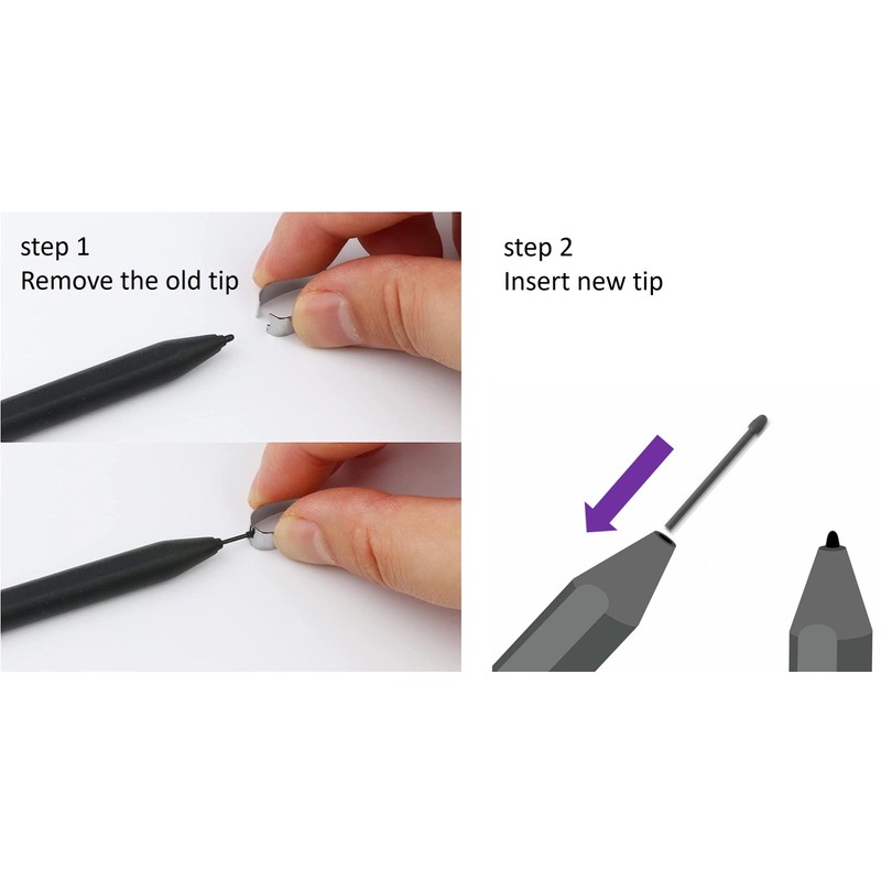 10PCS Tips Replacement for iFLYTEK AINOTE 2 Stylus Pen Tips,