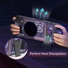 for Steam Deck Back Plate Heat Dissipation DIY Replacement Shell