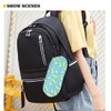 TOADDMOS Brown Horse Black Light Portable Sunglasses Soft Case Eyeglass