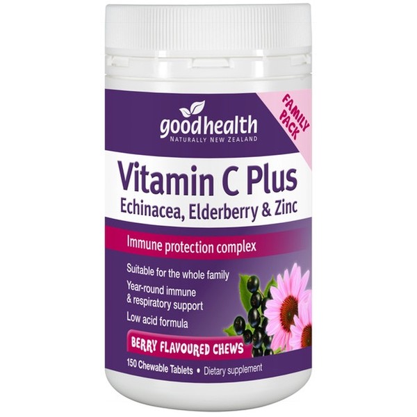 Good Health Vitamin C Plus Chewable Tablets 150 - Berry