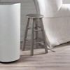 Casafoyer Rustic Wood Ivy Counter Stool | Weathered Finish |