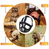 TANDD Short Snout Dog Muzzle - Adjustable Breathable Mesh Bulldog