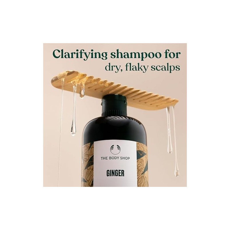 Body Shop Ginger anti-dandruff Shampoo - LARGE 400ml by The