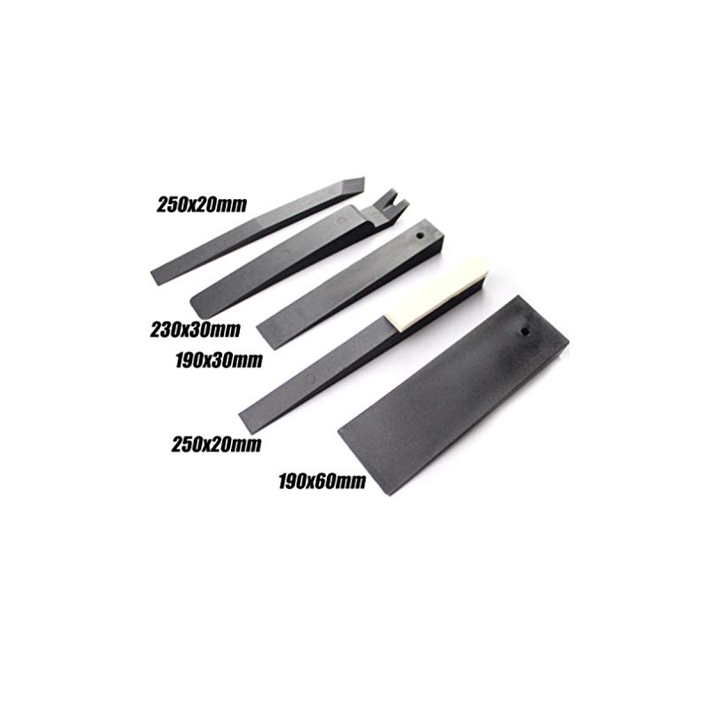 5 PCE Plastic Wedge Set CAR BODYWORK Tools Moulding Removal