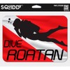 Squiddy Dive Roatan - Vinyl Sticker Decal for Phone, Laptop, Water Bottle (3" Wide)