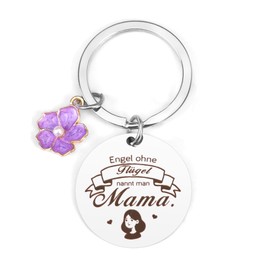 ZKIUOA Mother's Day Gift for Mum Mother's Day Gift Mother Daughter Gift Mum Gift for Mum Party Gifts Birthday Gifts for Mother's Day, Engel ohne Flügel Nannt Man Mama