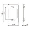 Masaru Industrial New f-mall Accessories Outlet Chest for Drawers Frame