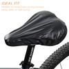 GXGM 2 Piece Bicycle Saddle Covers Waterproof Bicycle Saddle Covers