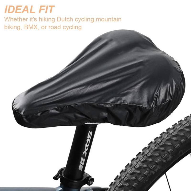 GXGM 2 Piece Bicycle Saddle Covers Waterproof Bicycle Saddle Covers