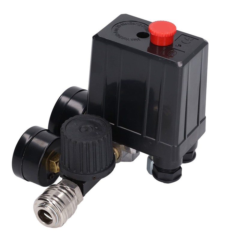 Air Compressor Control Valve, 20 A Pressure Switch Currentless Closed