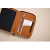 Moterm Zip Leather Case for Stalogy B6 Planner (Pebble Burnt