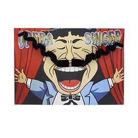 Zac's Alter Ego Fancy Dress Opera Singer Moustache