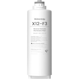 Waterdrop WD-X12-F3 Filter, Replacement for X12-Basic Reverse Osmosis System