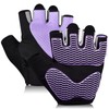 sunnex Gym Gloves, Workout Gloves, Fingerless Gloves for Weightlifting, Lightweight