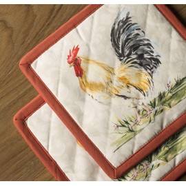 Maison d' Hermine Spring/Summer Set with Oven Gloves and Pot Holder