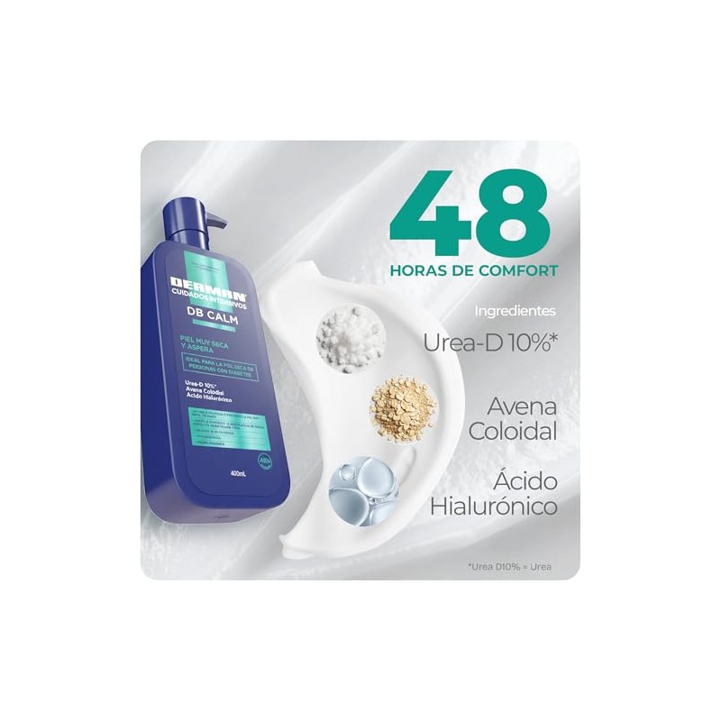 Derman DB Calm Emulsión Corporal │ Urea-D 10% + Ácido