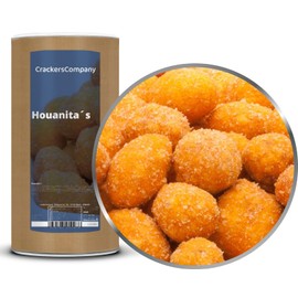 1 x 500g Erdnüsse mit Paprika Teigmantel und Meersalz Snack Klassiker vegetarisch vegan und laktosefrei