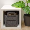 DuneDesign 37 x 24 x 37 XL Firewood Felt Basket