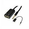Mr. Gadget's Solutions Headphone Mic Audio Splitter Cable Adapter For