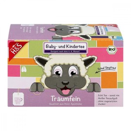 H&S Organic Baby and Children's Tea Tr umfein Filter Bag, 20 x 1.2 g