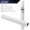 Pacific Arc Tracing Paper Roll, White, 36 Inch X 50