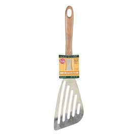 Pearl Metal G-4454 Calm Woody Butterbeater Beater Spatula, Made in Japan