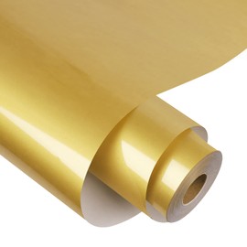 VINYL FROG Heat Transfer Vinyl Gold HTV Vinyl 12''x 20ft Iron on Vinyl for DIY T-Shirts, Fabric