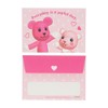 Sun-Star Stationery S8908494 PostPet Goods, Letter Set, Mini Size, Momo
