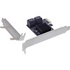 InLine PCIe Interface Card, 4X SATA 6Gb/s, Hot Swap, NCQ,