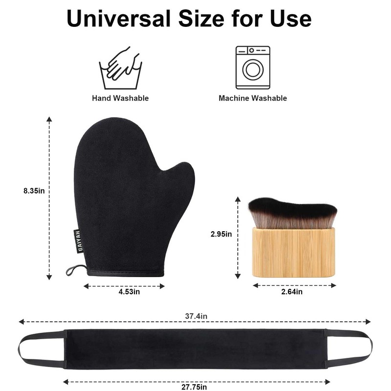 3 in 1 Self Tanning Mitts Self Tanner Mitt Applicator