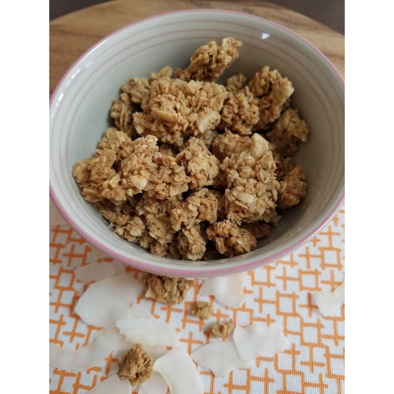 Reduced Sugar Cashew Coconut Crunch