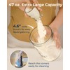 Lorzon Sourdough Starter Jar Kit - 47 oz Large Wide