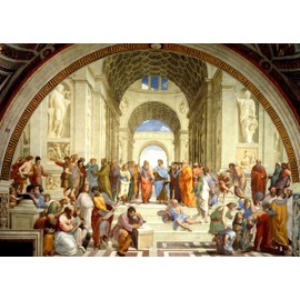 Jigsaw Puzzles for Adults 1000 Piece The School of Athens by Raphael 27.56 x 19.69 Inch Jigsaw Puzzles for Adults Educational Game 1000 Pieces Raphael Puzzles for Adults