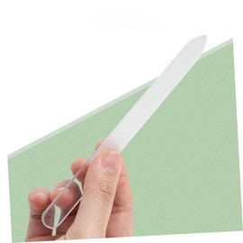 Mikinona 5pcs Glass Nail Files Smooth Surface Manicure Tools for Nail Polishing and Repair Durable Beauty Salon for Home Use and Travel