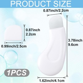 PAGOW Blackhead Remover Tools, Nose Blackhead Remover, Deep Clean Skin Spatula, Mild and Safe Face Scraper for Men and Women (1 Pcs, White)