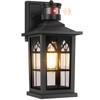 Motion Sensor Outdoor Light Fixture, Dusk to Dawn Porch Light