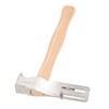 Magnetic Roofing Hammer, Magnet Roofing Hatchet with Wooden Handled for